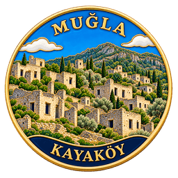 Kayaköy emaye rozeti