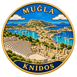 Knidos emaye rozeti