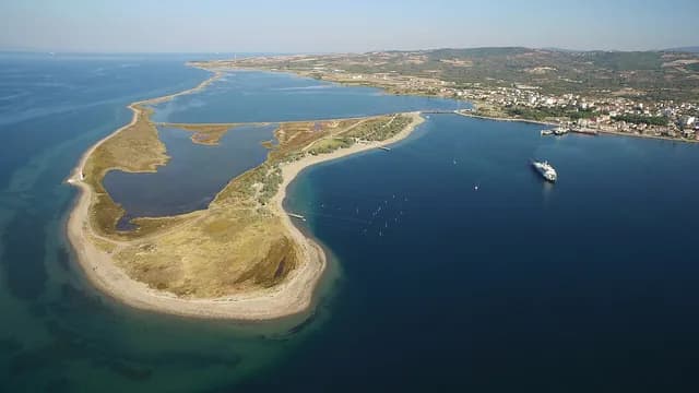 Lagune Çardak (Kum Adası und Vogelparadies)