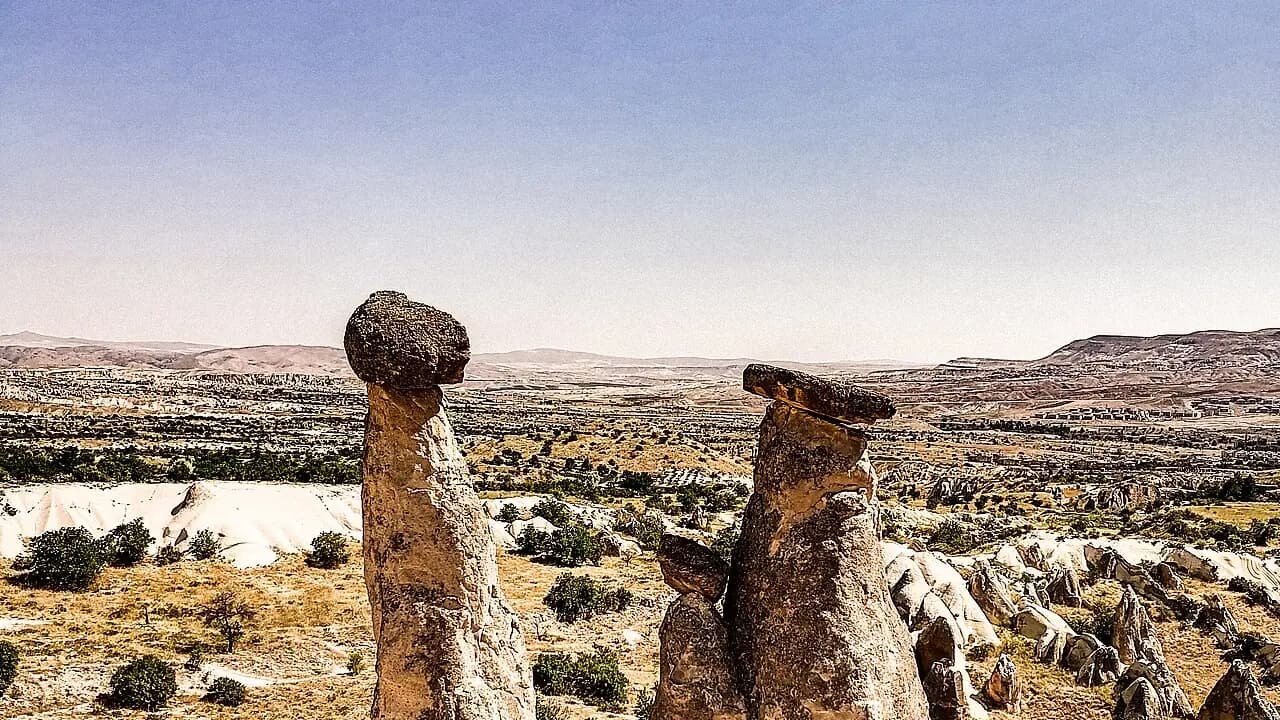 Üç Güzeller Fairy Chimneys (Three Beauties)